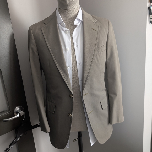 SOLD// Haspel Olive Blazer - Picture 12 of 13